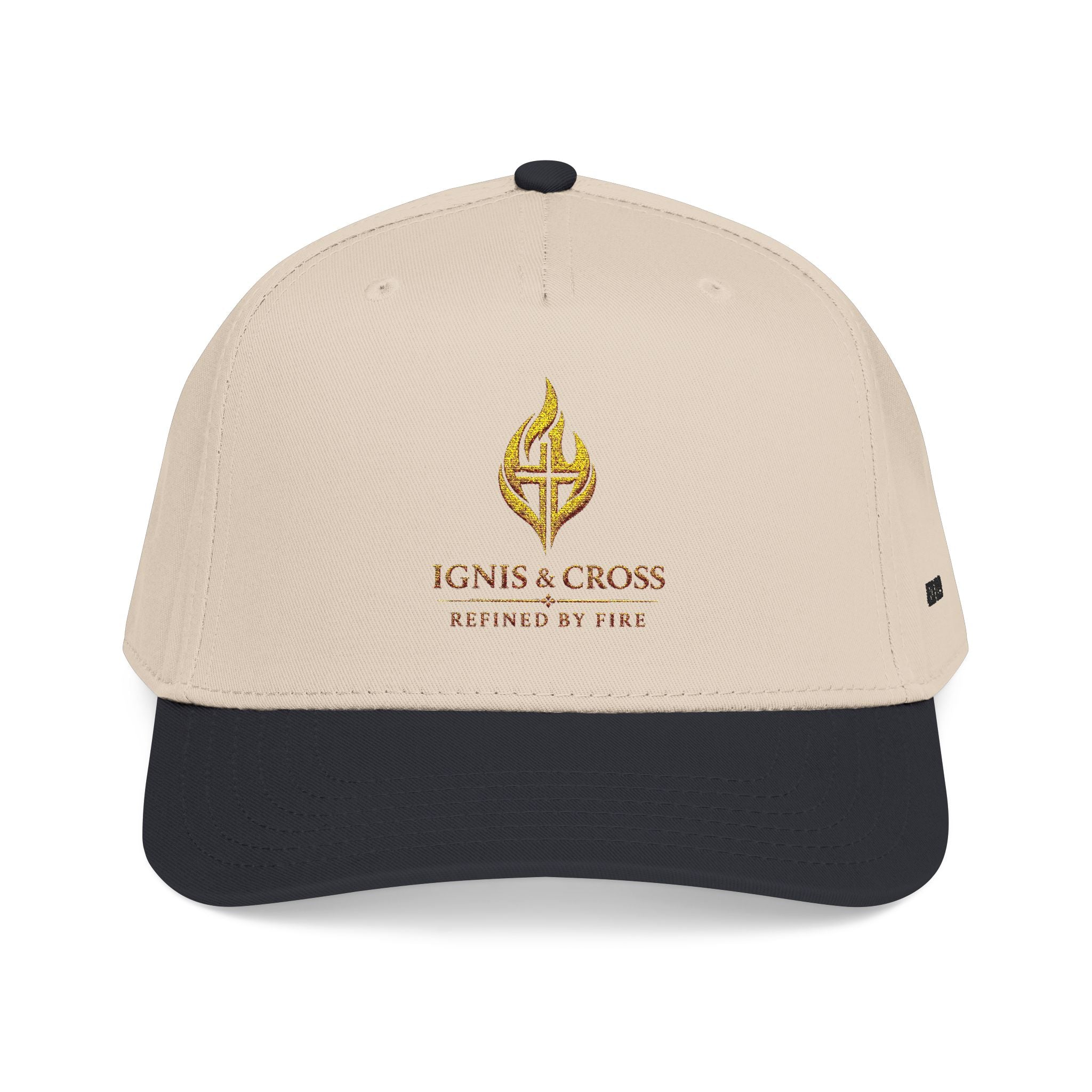 Flame Refined by Fire— Zech 13:9 Embroidered Hat