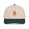 Embroidered 'The Narrow Way' Faith Baseball Cap — MT 7:14 Cross & Flame