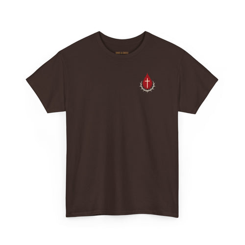 Covered by the Blood T-Shirt — Christian Faith Cross Graphic Tee