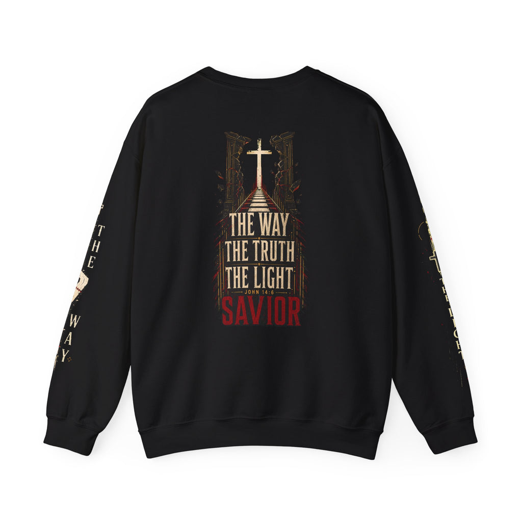 Lamb of God Crewneck Sweatshirt – Christian Savior Faith Graphic