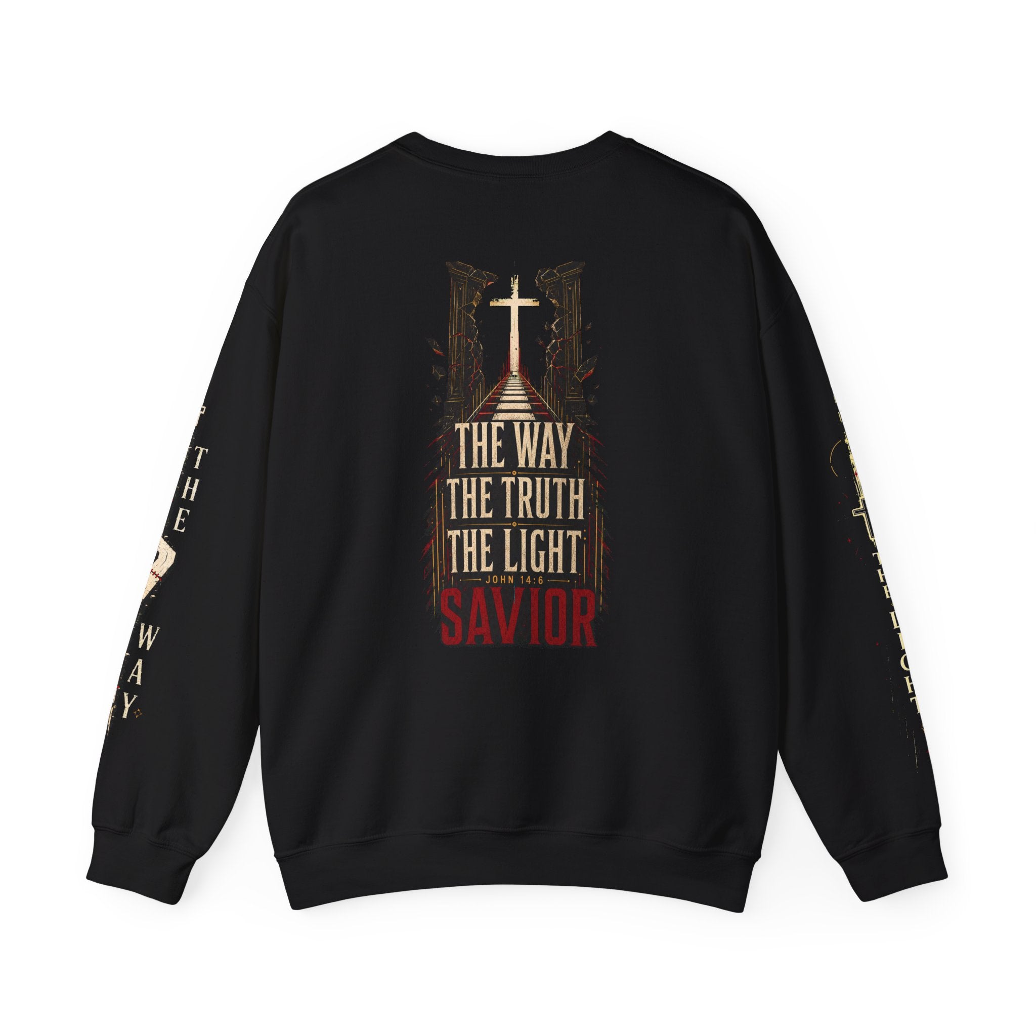 Lamb of God Crewneck Sweatshirt – Christian Savior Faith Graphic
