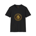 Ignis & Cross Logo T‑Shirt — Vintage Flame Emblem Christian Tee