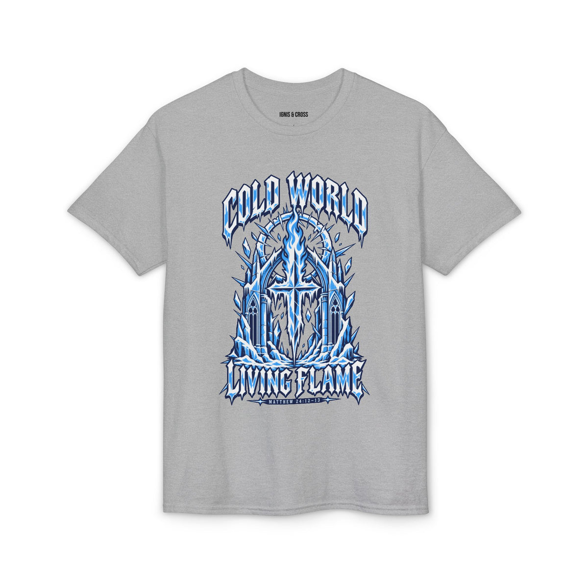Cold World Living Flame  Graphic Tee