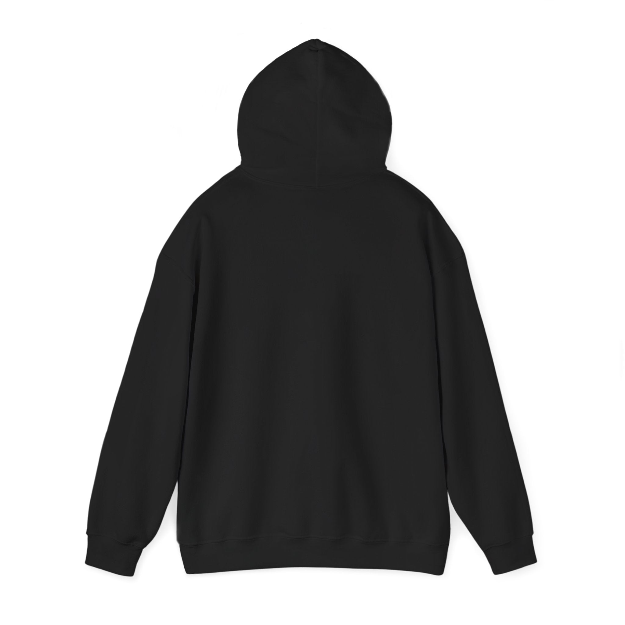 Flame Crest Hoodie — Medieval Emblem Graphic Hooded Sweatshirt