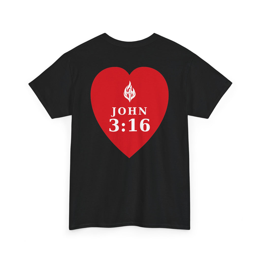 John 3:16 Heart T-Shirt